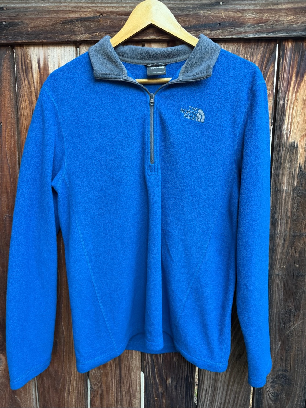 The North Face TKA 100 Glacier 1/4 Zip Fleece Pullover size M